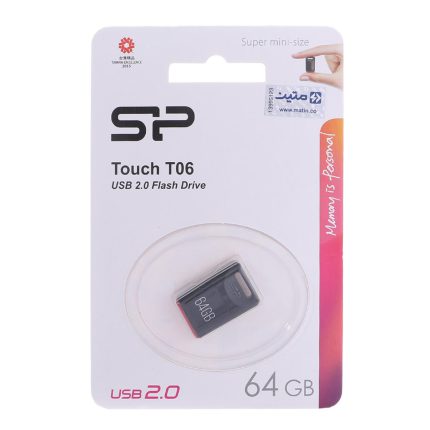 فلش مموری 64 گیگ سیلیکون پاور مدل Touch T06